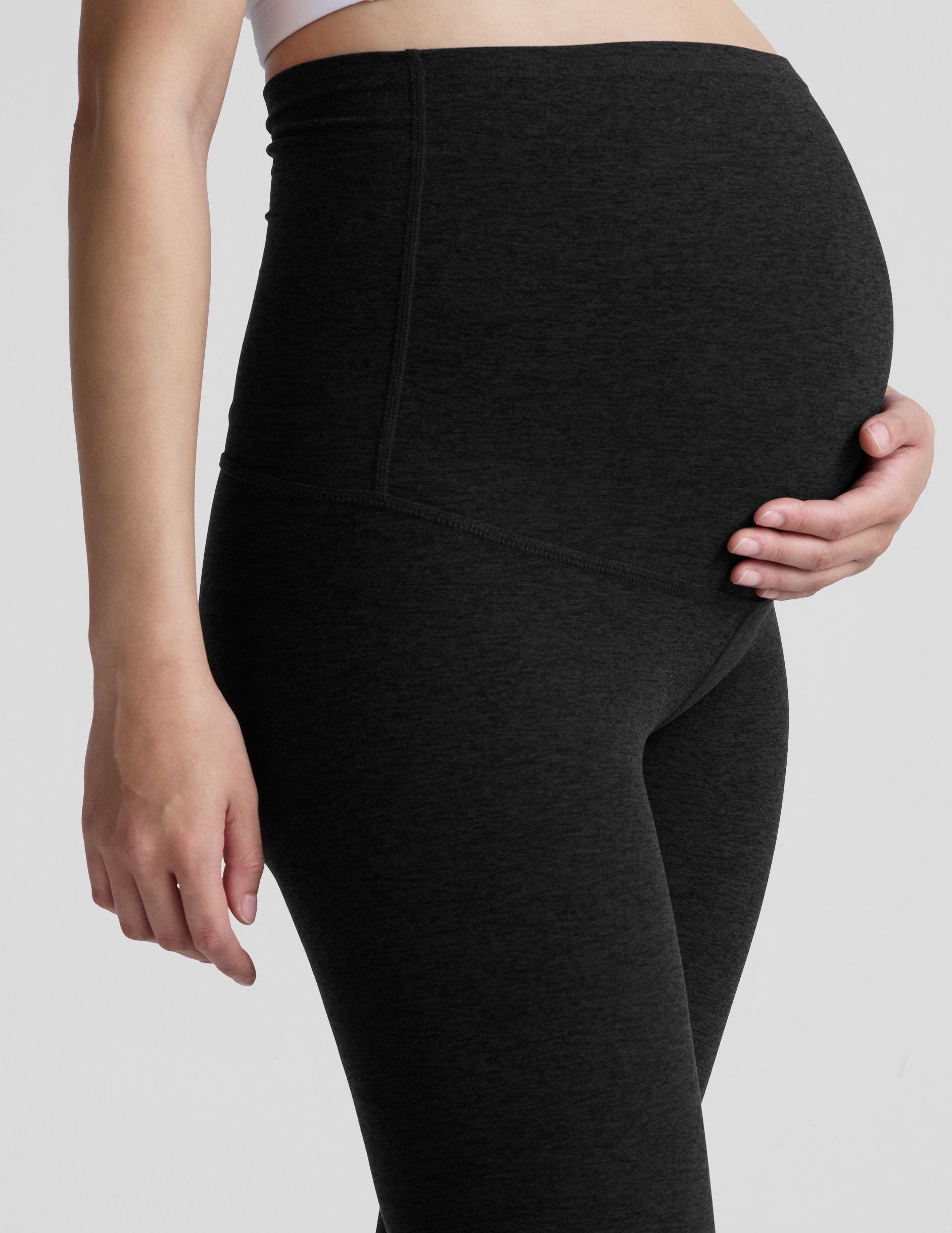 Spacedye Love the Bump Midi Maternity Legging.