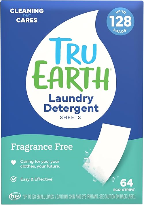 Tru Earth  Compact Dry Laundry Detergent.