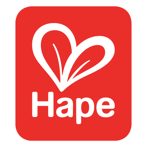 Logo for Hape.