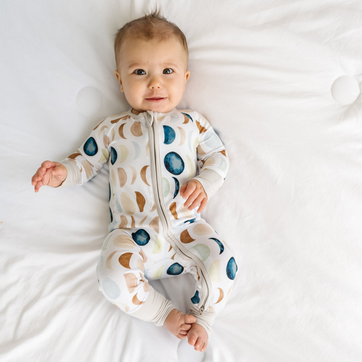Little Sleepies Luna Neutral Zippy - $34.00.