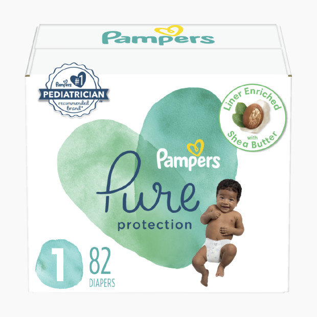 Pampers Pampers Pure Protection Size 1 - 82 Count.