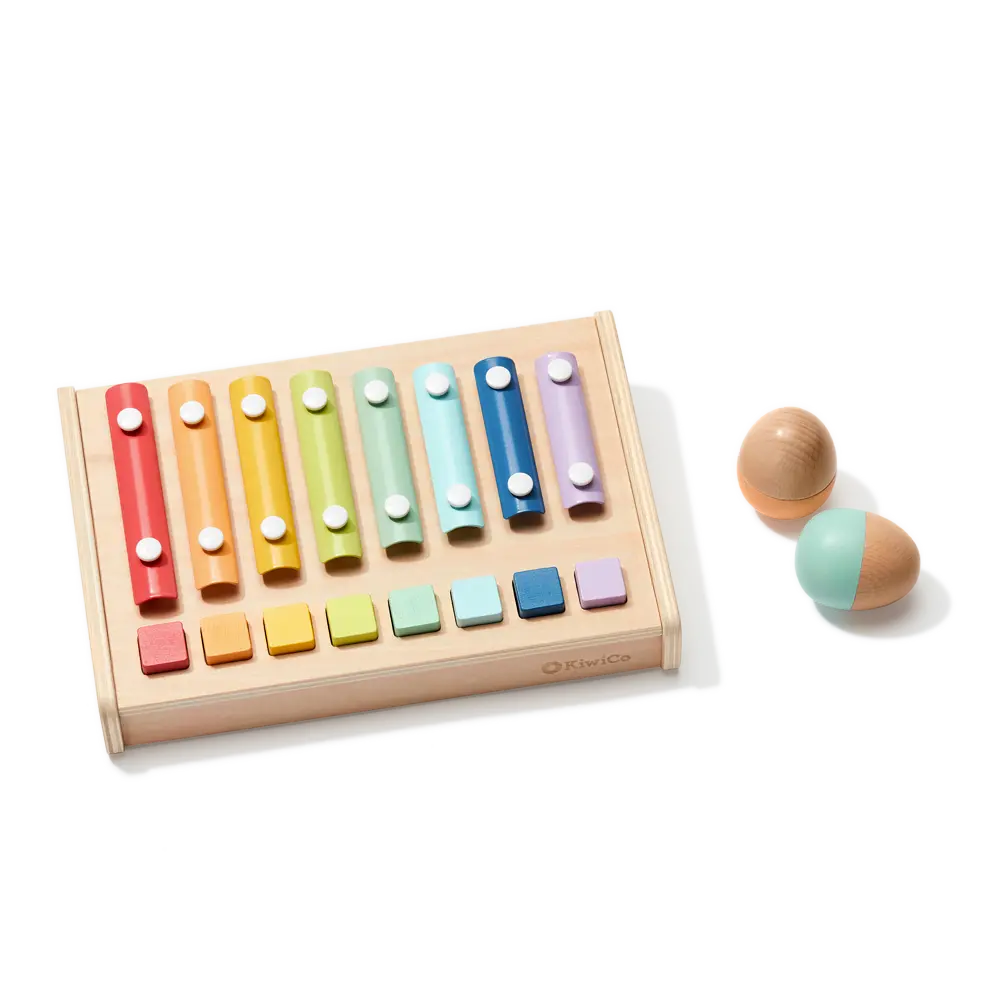 KiwiCo Piano Xylophone and Shaker Set.