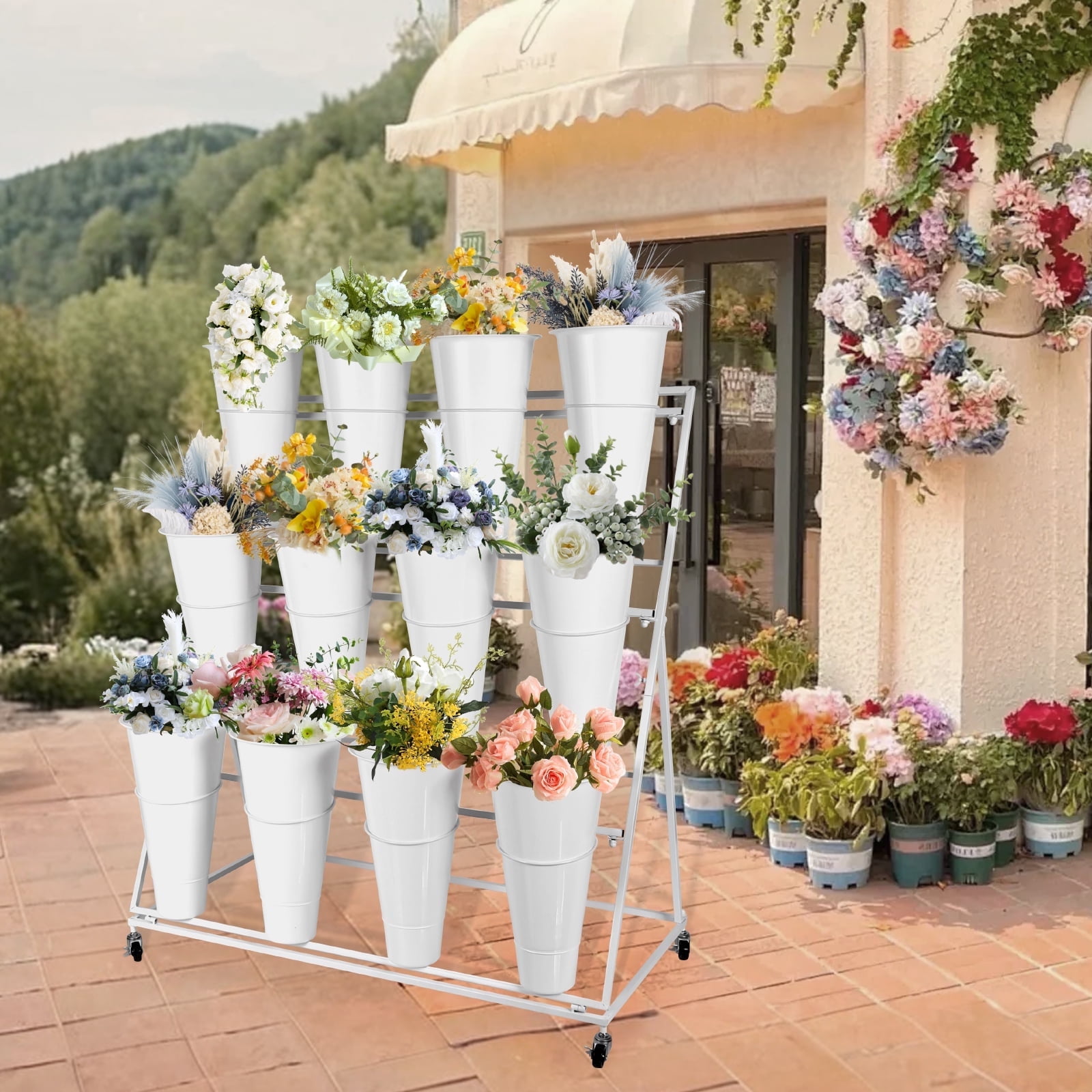 3 Layers Flower Bar Stand.