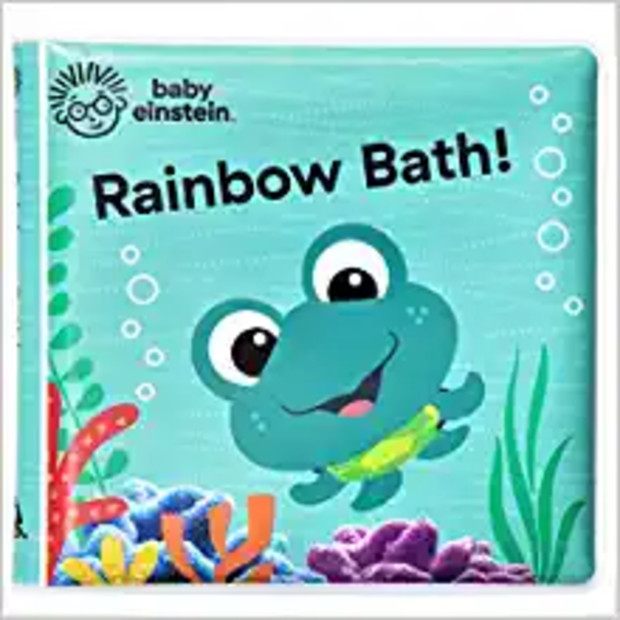 Baby Einstein Rainbow Bath! Waterproof Bath Book.