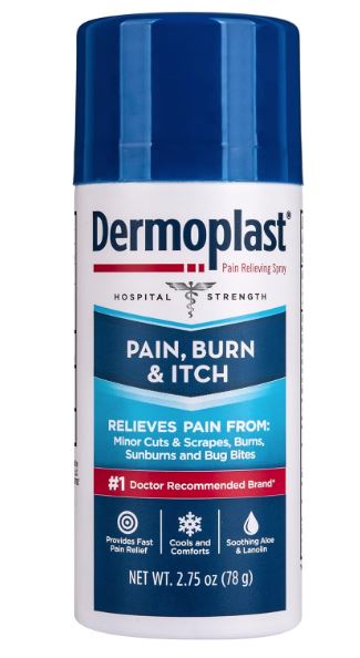 Dermoplast Pain, Burn & Itch Spray - $7.74.