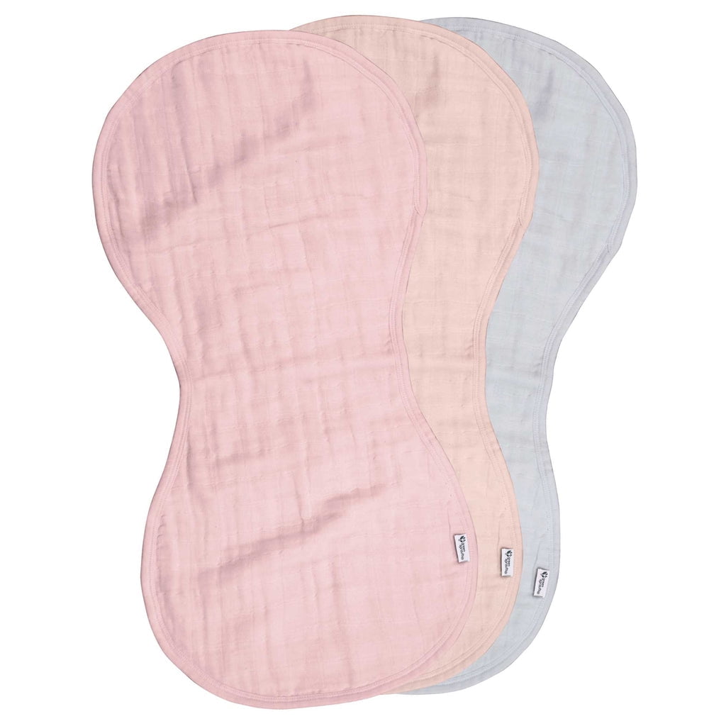 Green Sprouts Organic Cotton Muslin Burp Cloths (3pk)