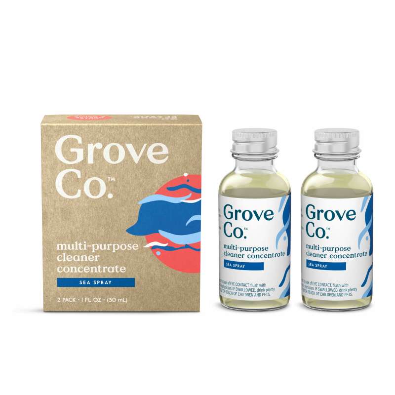 Grove Co. Multi-Purpose Cleaner Concentrate, 2-Pack.