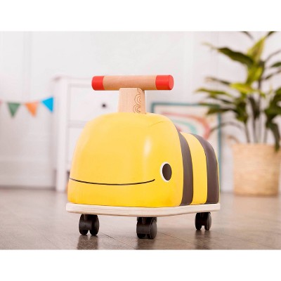 B. Toys Wooden Bee Ride-on - $34.99.