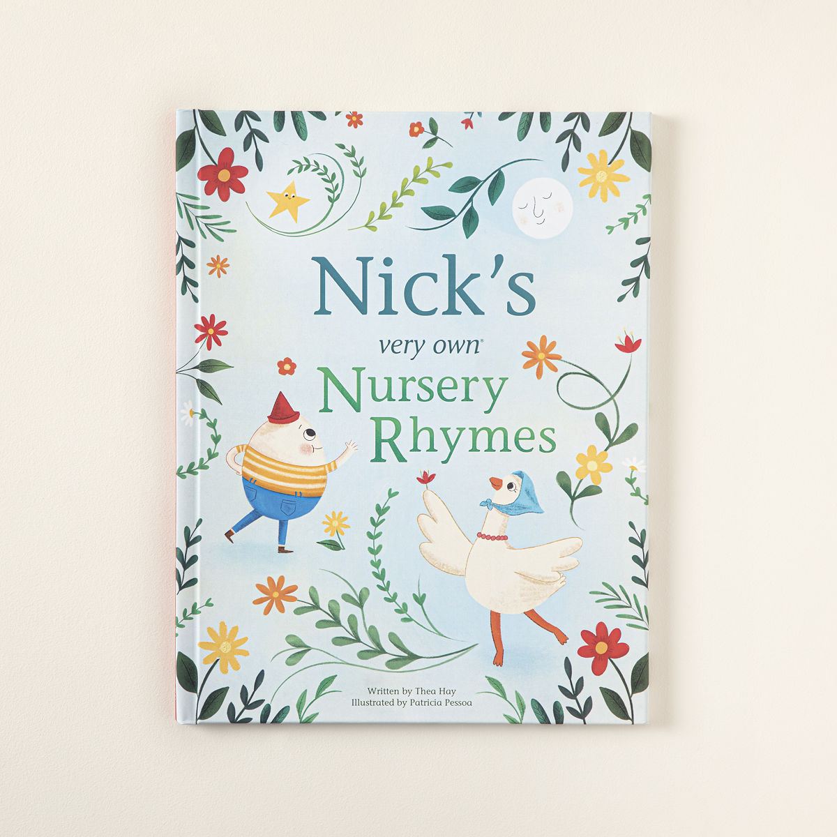 Uncommon Goods Personalized My Name in Nursery Rhymes Book.