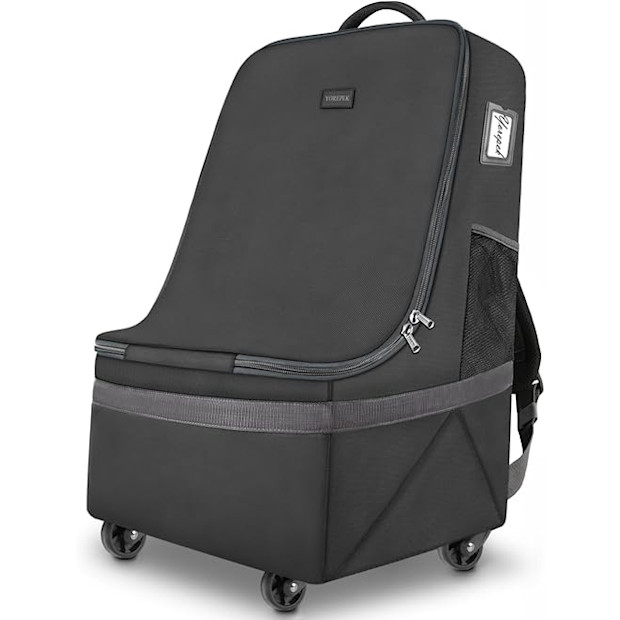 YOREPEK Car Seat Travel Bag with Wheels.