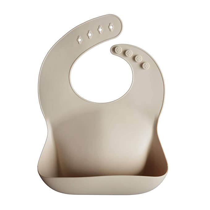 mushie Silicone Baby Bib - $12.99.