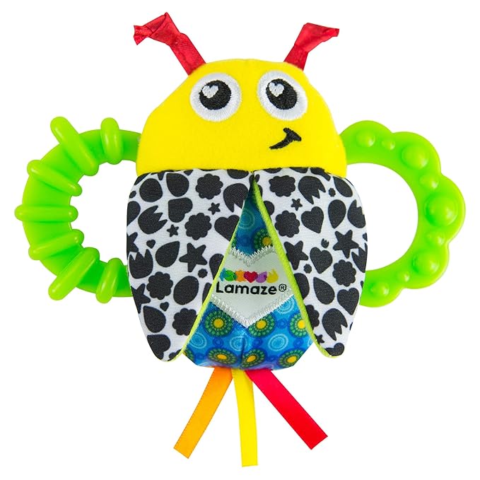 LAMAZE Bitty Bite Bug Rattle.