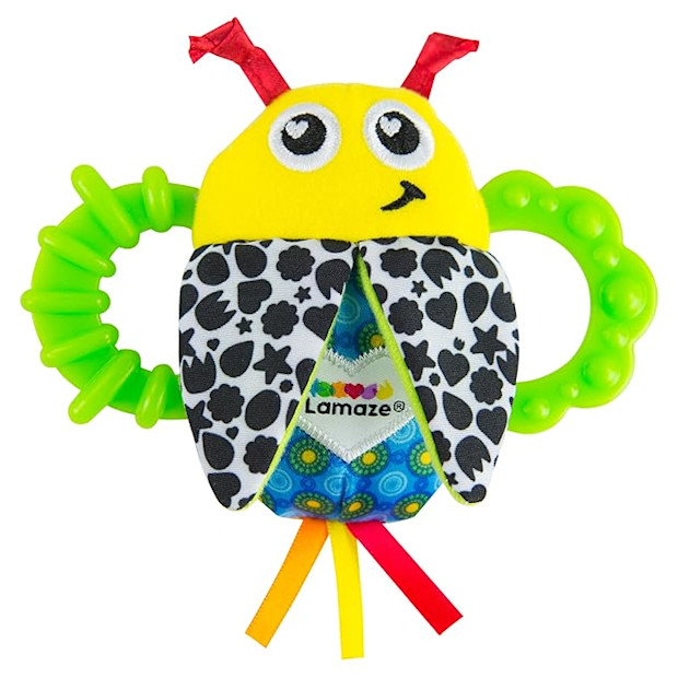 LAMAZE Bitty Bite Bug Rattle.