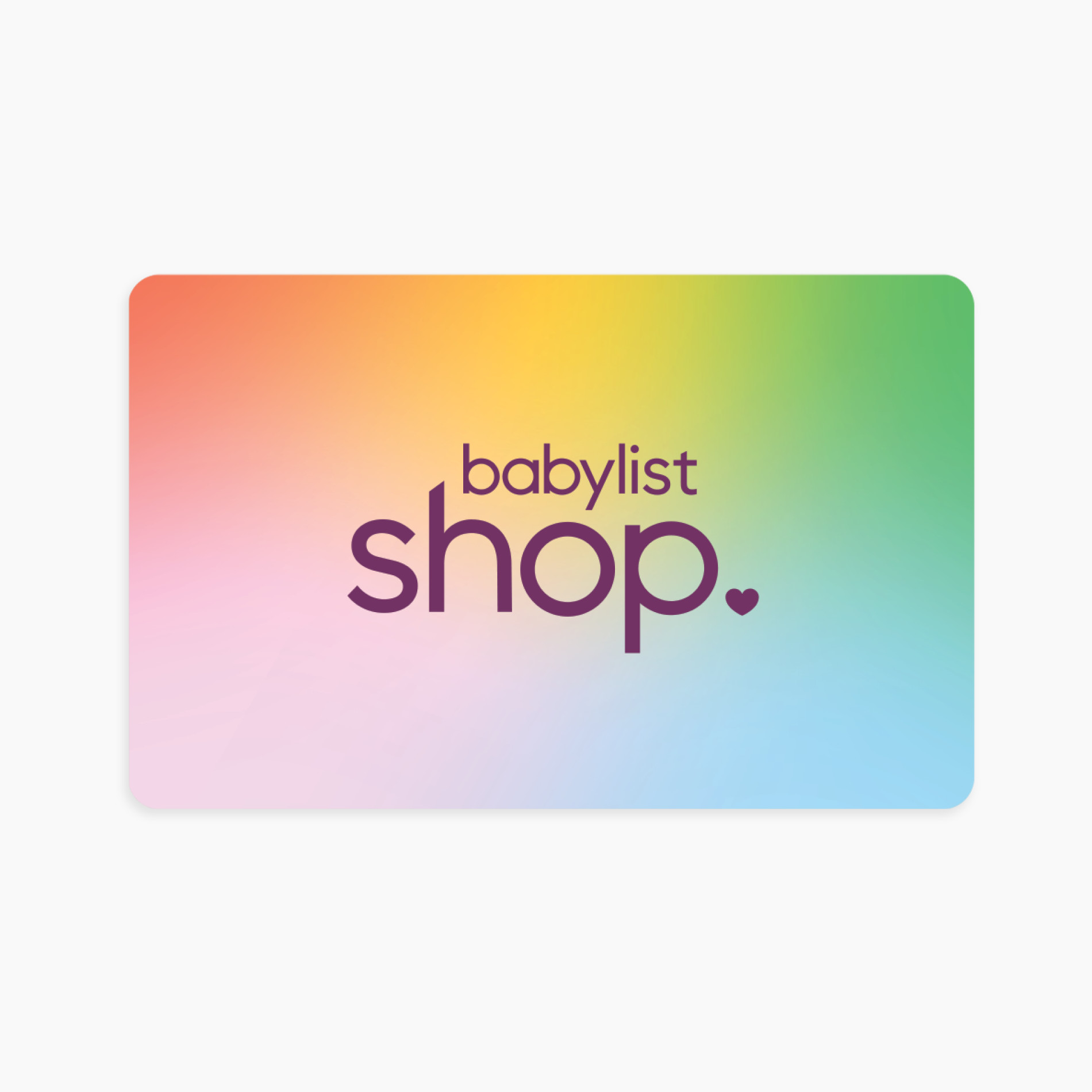 Babylist Shop Gift Card Babylist Shop
