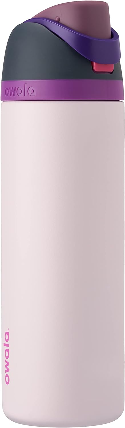 FreeSip Insulated Stainless Steel Water Bottle .