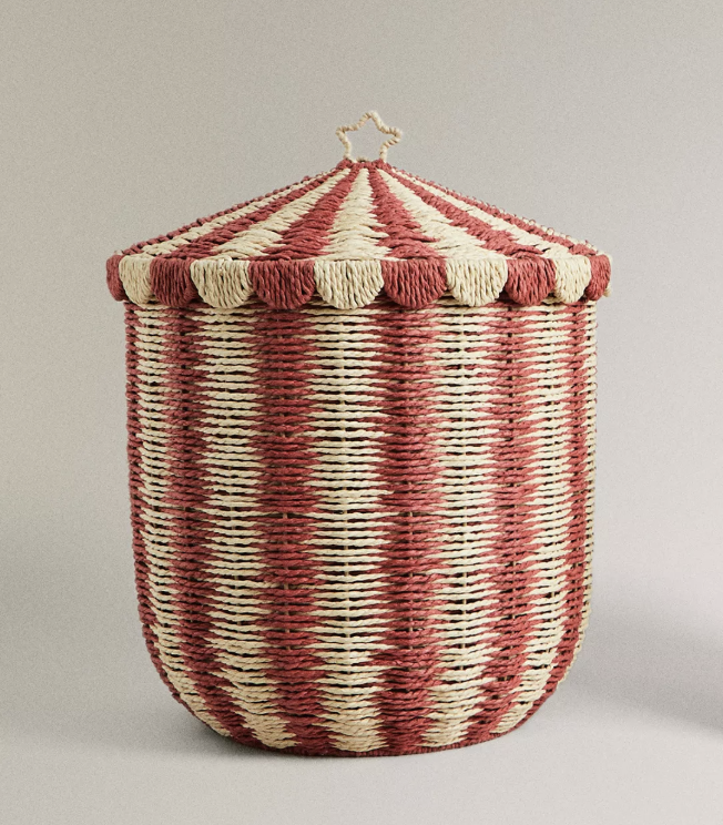Zara Home Children's Circus Paper Hamper.