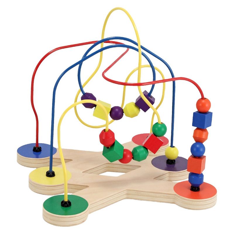 Melissa & Doug Classic Wooden Bead Maze.