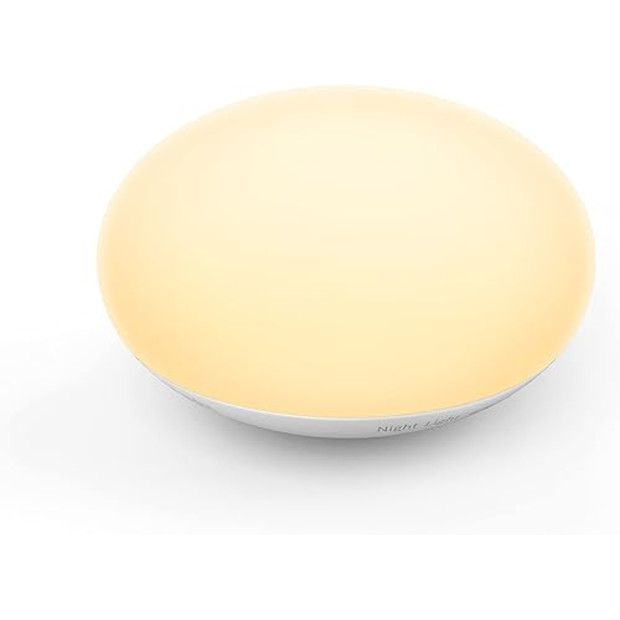 EASZZZ Soft Free Silicone Touch Night Lamp with Easy Flip Design.