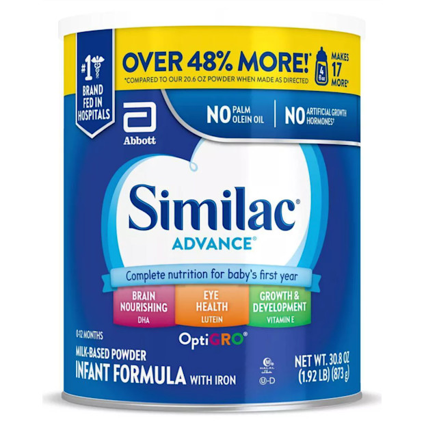 Top infant formula hot sale brands