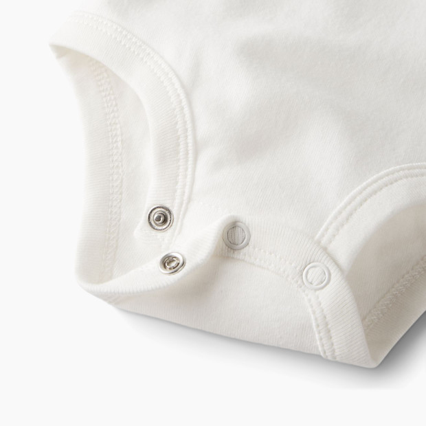 Carter's Little Planet Organic Short-Sleeve Cotton Rib Bodysuits (3-Pack) - Light Cream, Nb.