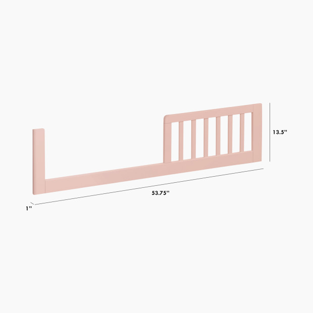 Carter's by DaVinci Colby Toddler Bed Conversion Kit - Petal Pink.