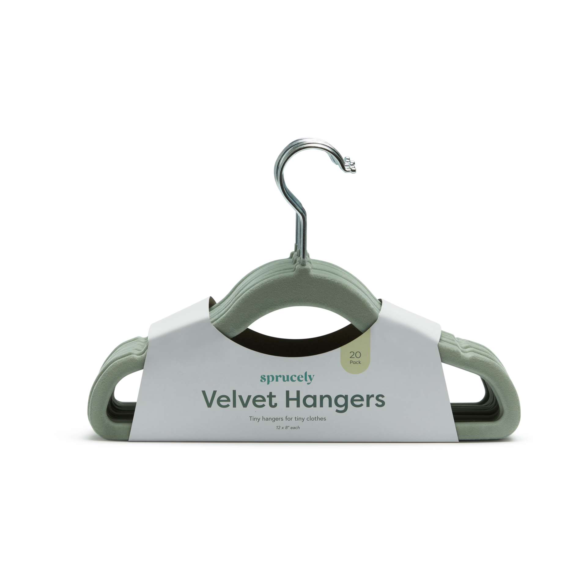 Sprucely Non-Slip Velvet Hangers.