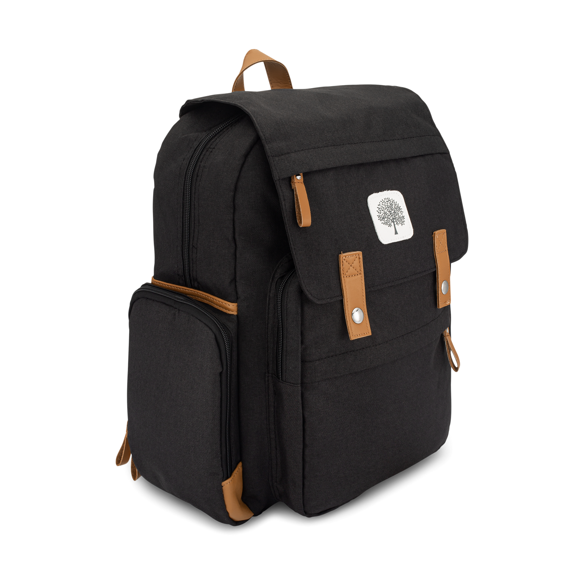 Parker Baby Co. Birch Bag Diaper Backpack - Black.