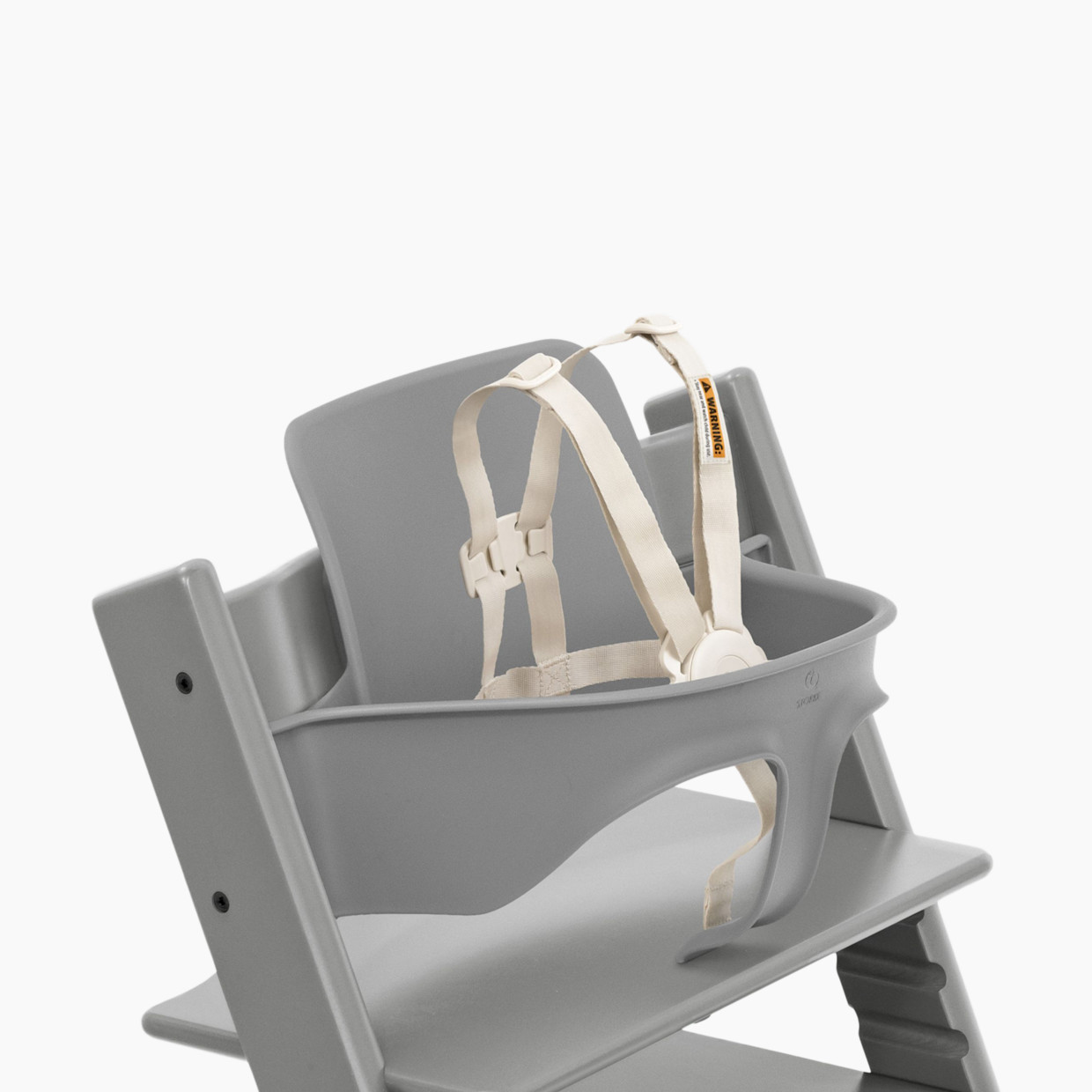 Stokke Tripp Trapp Baby Set グレー Stokke Tripp Trapp Baby Set² - Storm Grey | Babylist Shop