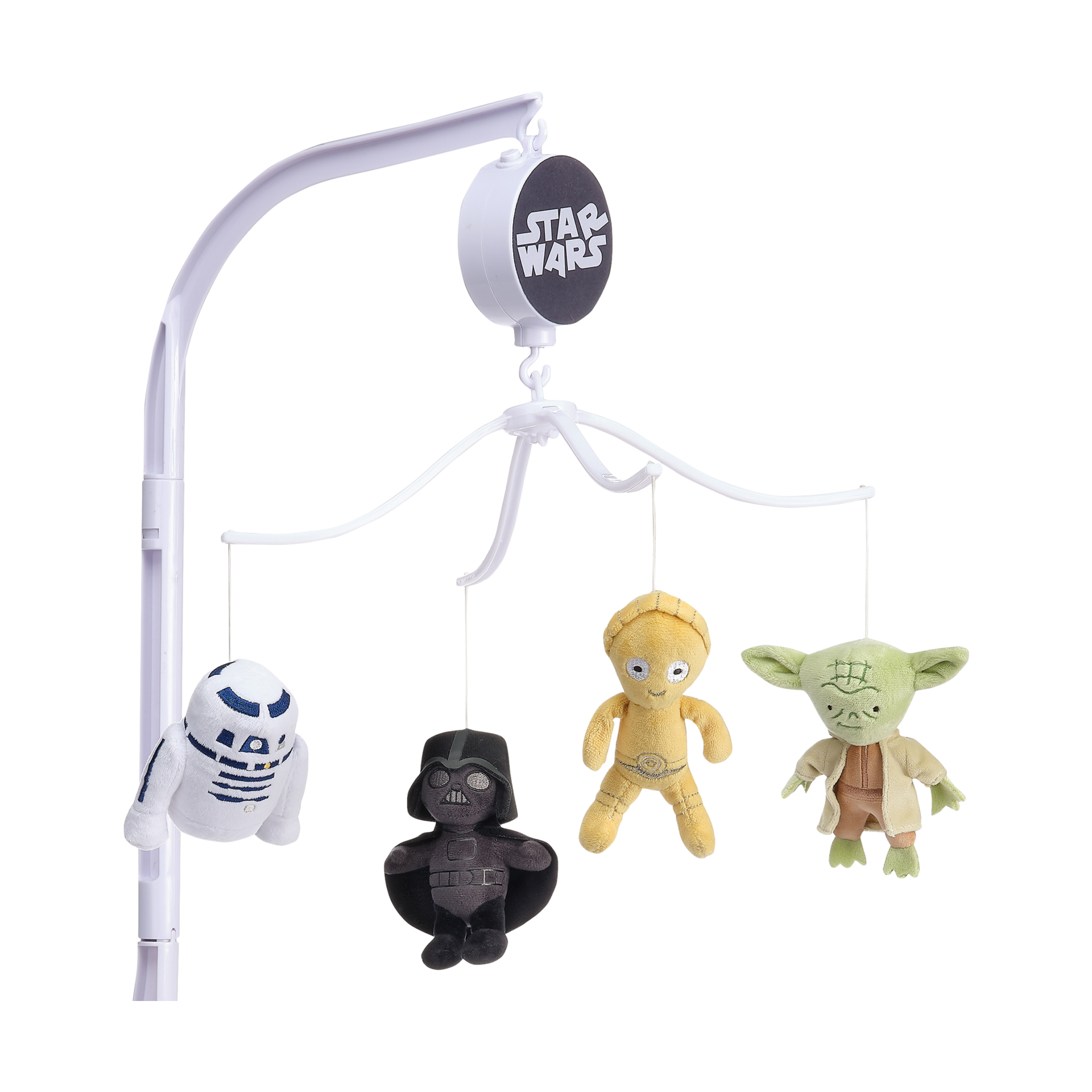Lambs & Ivy Star Wars Classic Musical Baby Crib Mobile Soother Toy