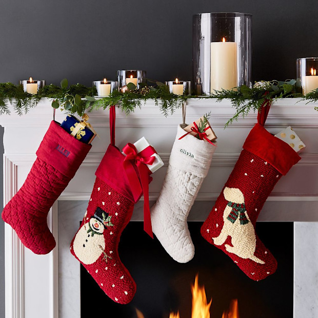 Hand Hooked Stocking.