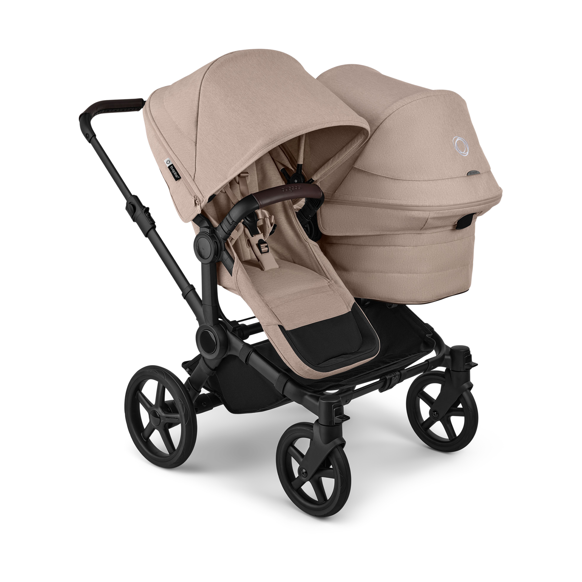 Bugaboo Donkey 6 Sibling Seat - Desert Taupe Melange.