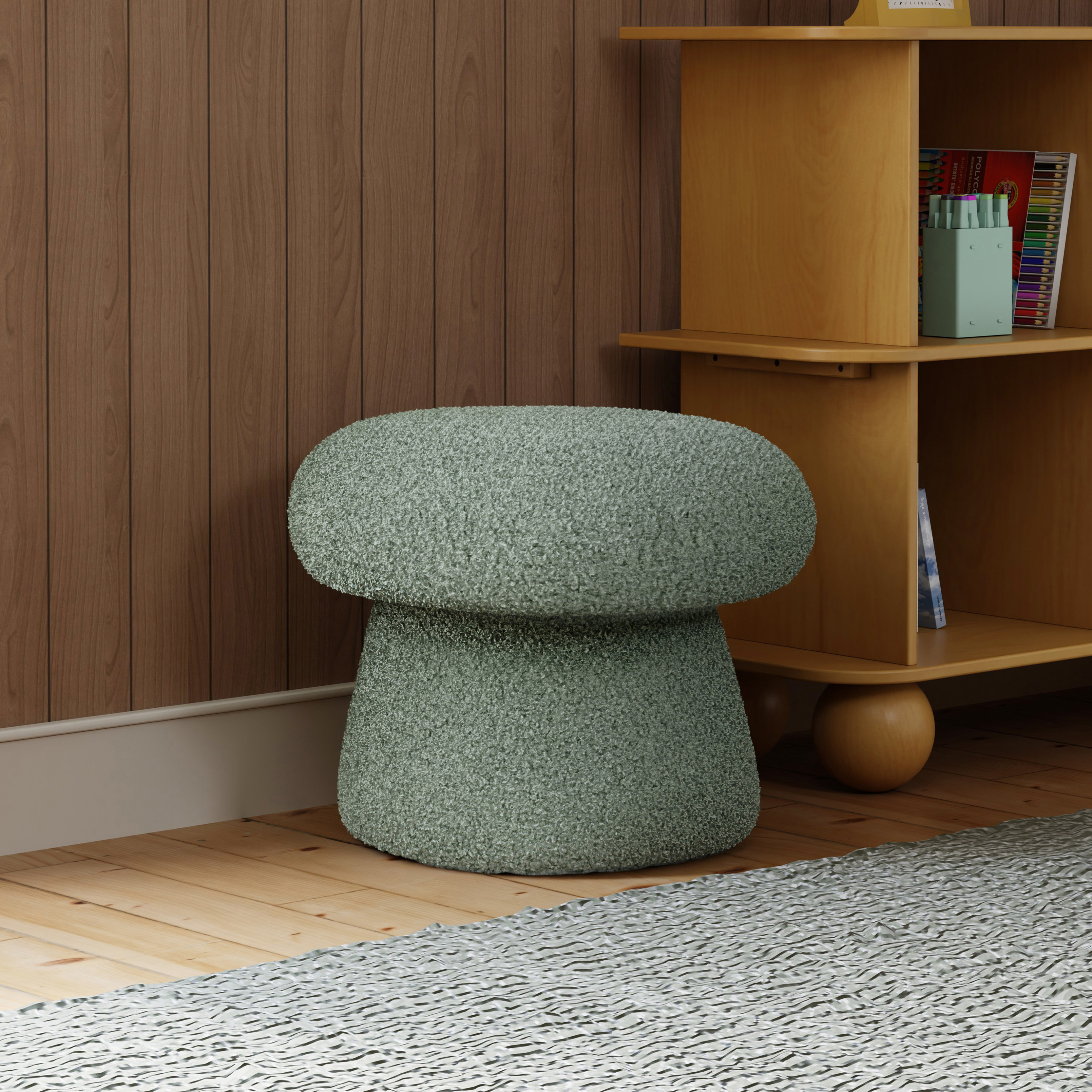 babyletto Mushroom Pouf.