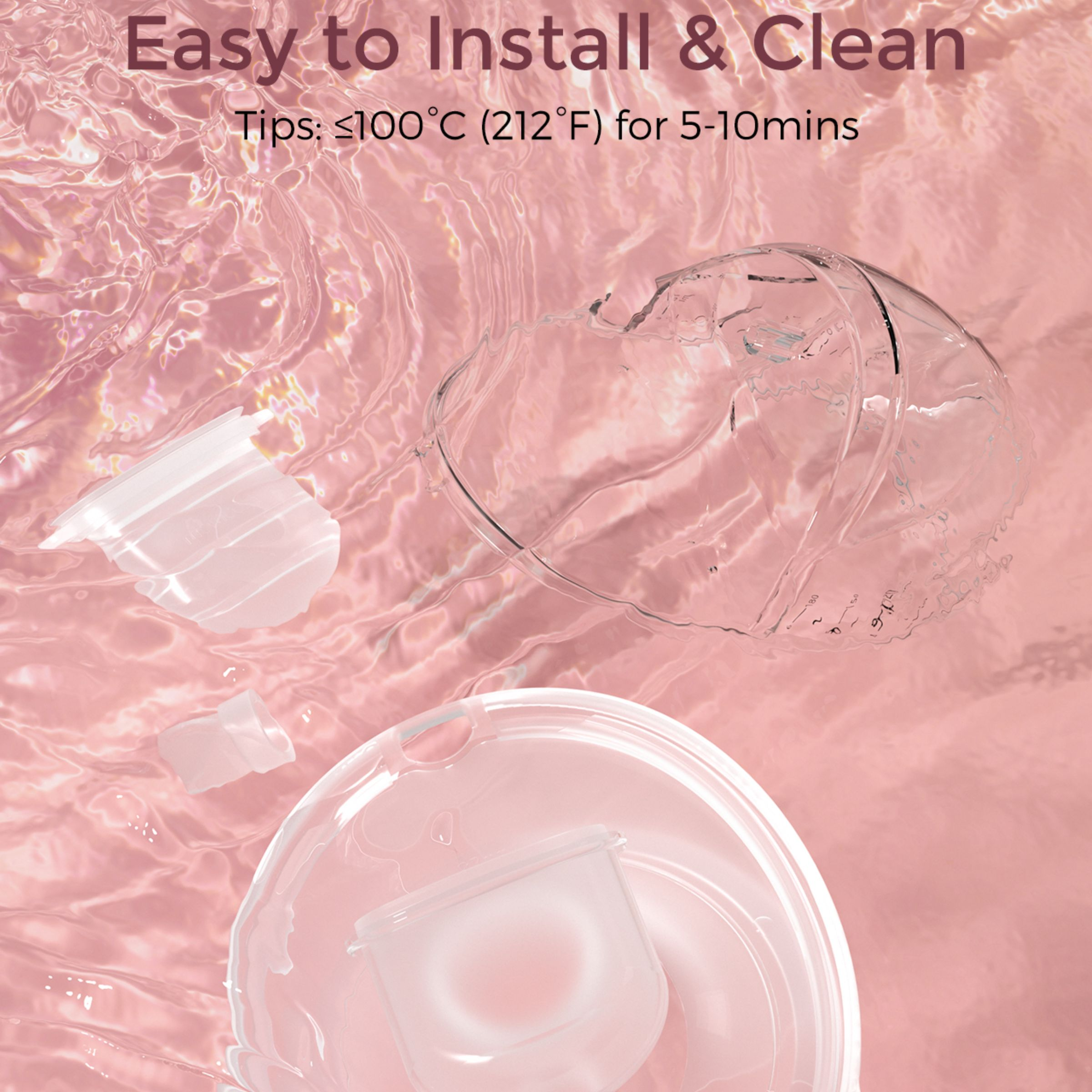 Momcozy M6 Breast Pump Replacement Parts Kit - 24mm.