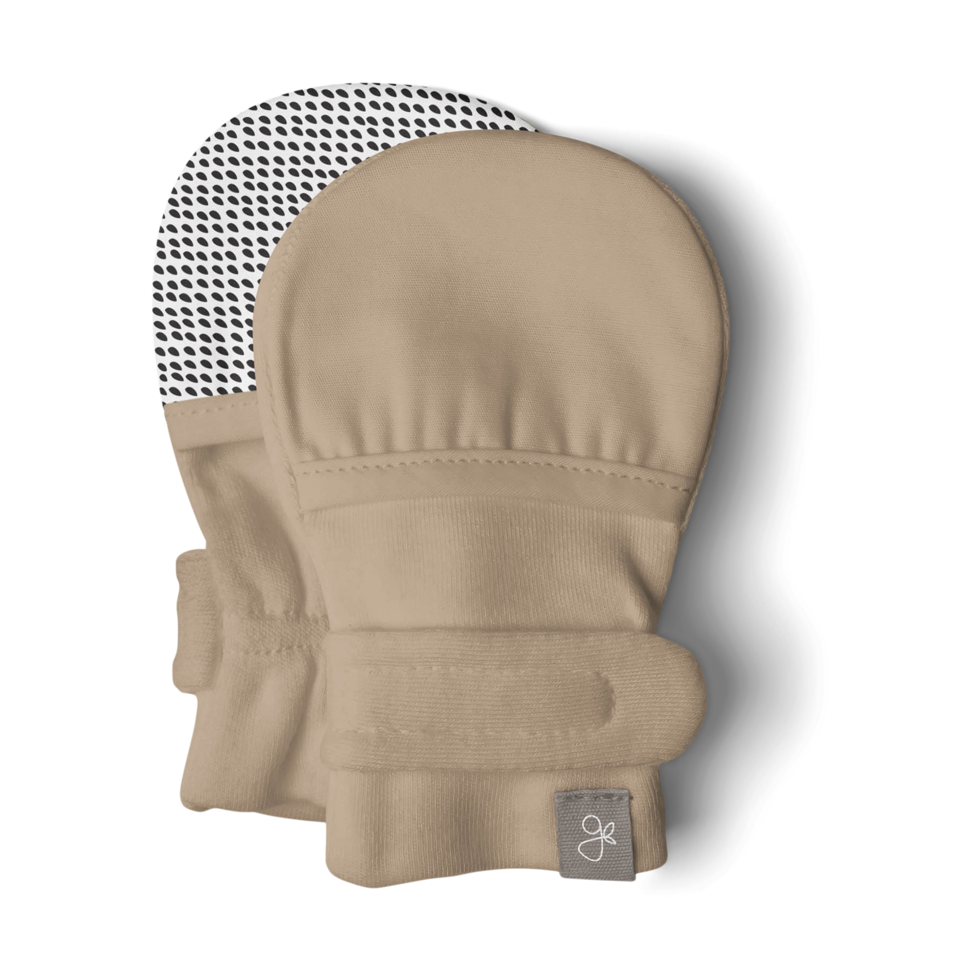 Goumi Kids Organic StayOn Baby Mitts Sandstone, 36 Months Babylist Shop