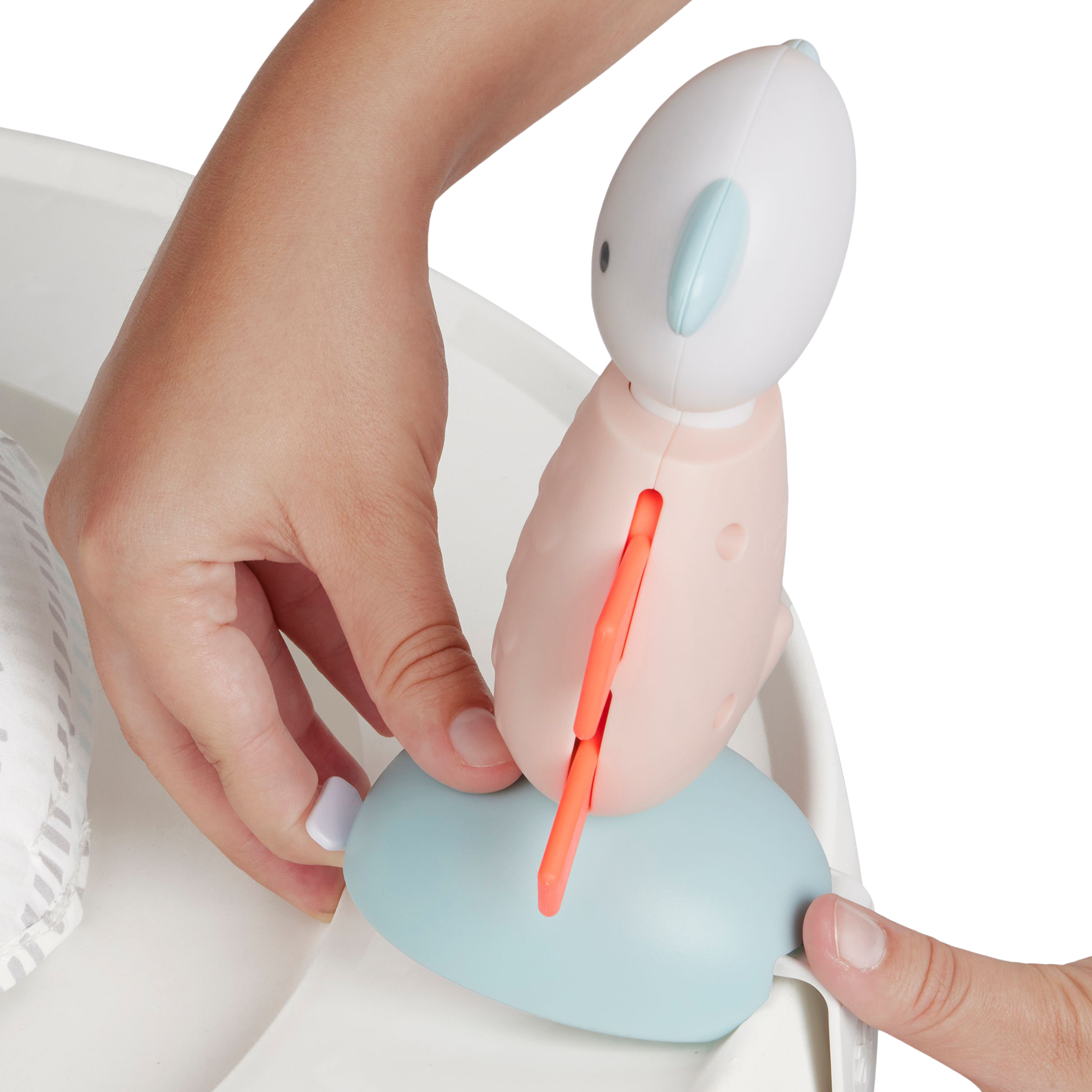 Skip Hop Silver Lining Cloud Clip-On Toys Set For 3-Stage Activity Center.