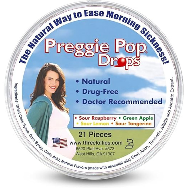 Three Lollies Preggie Pop Drops.