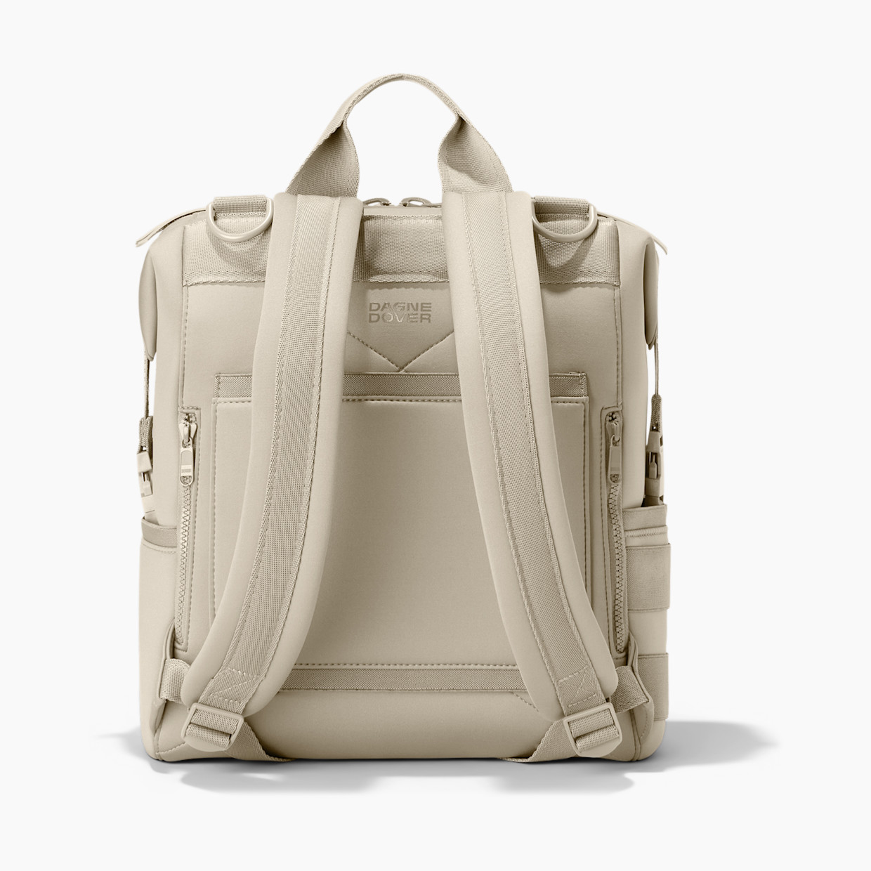 Dagne Dover Indi Diaper Bag Backpack - Oatmeal, Medium.
