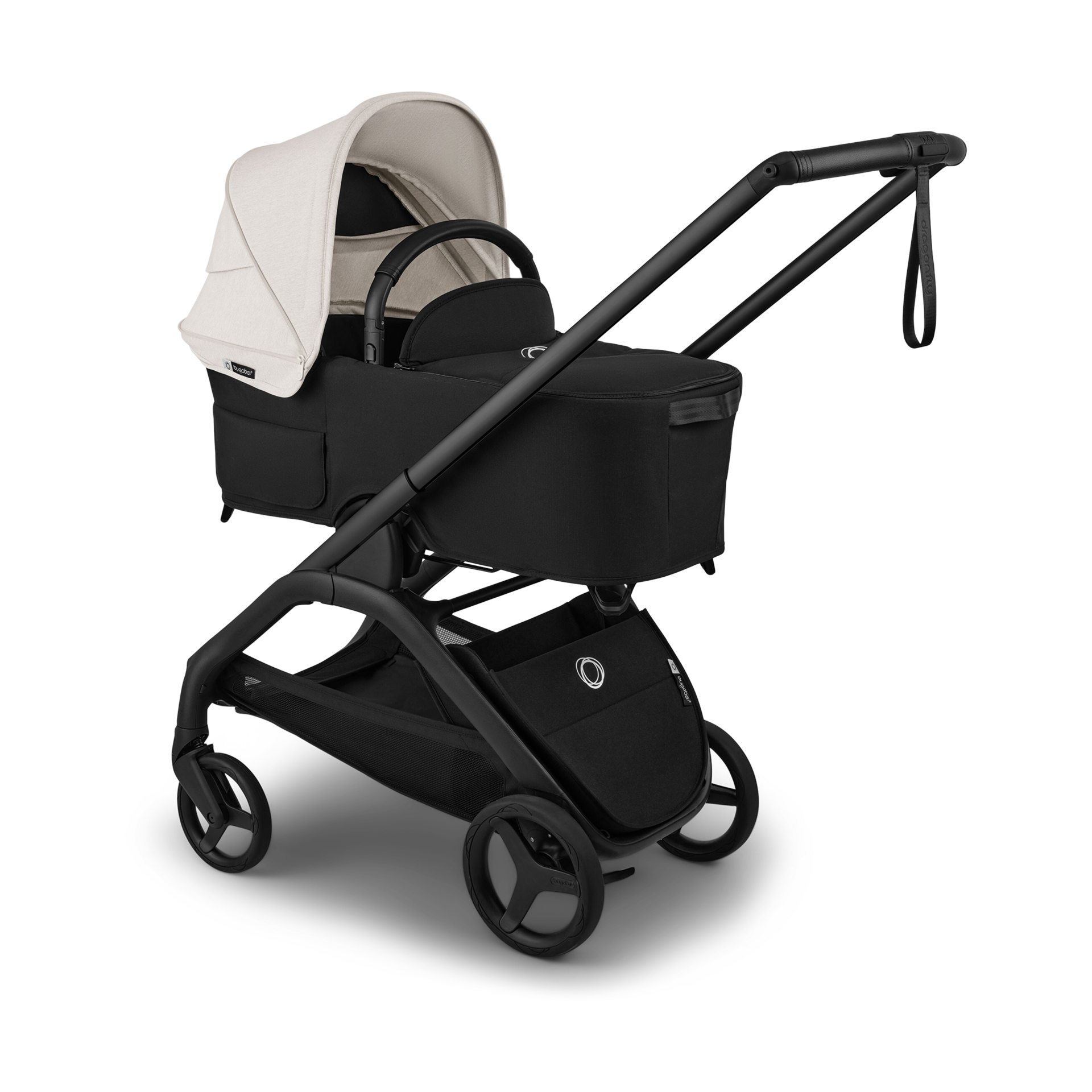 Bugaboo Dragonfly Plus Seat and Bassinet Stroller - Misty White.