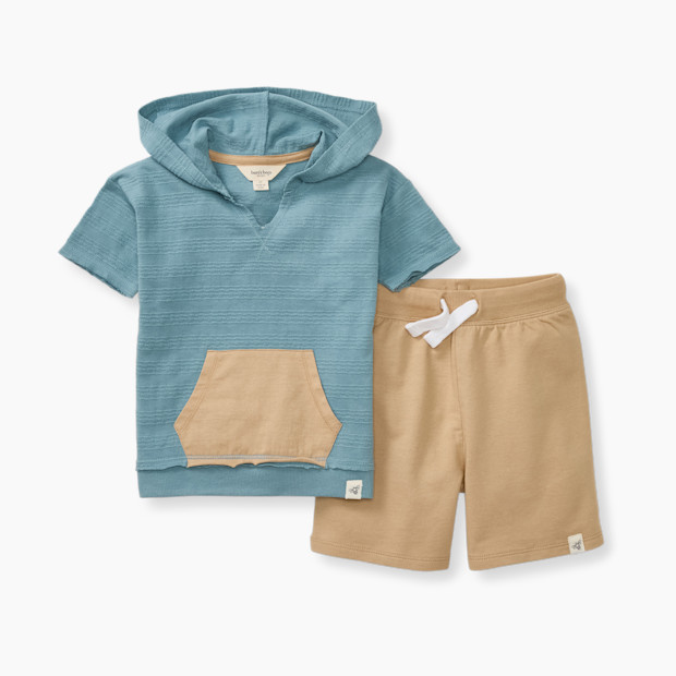 Burt's Bees Baby Organic Cotton Dotted Jacquard Set.