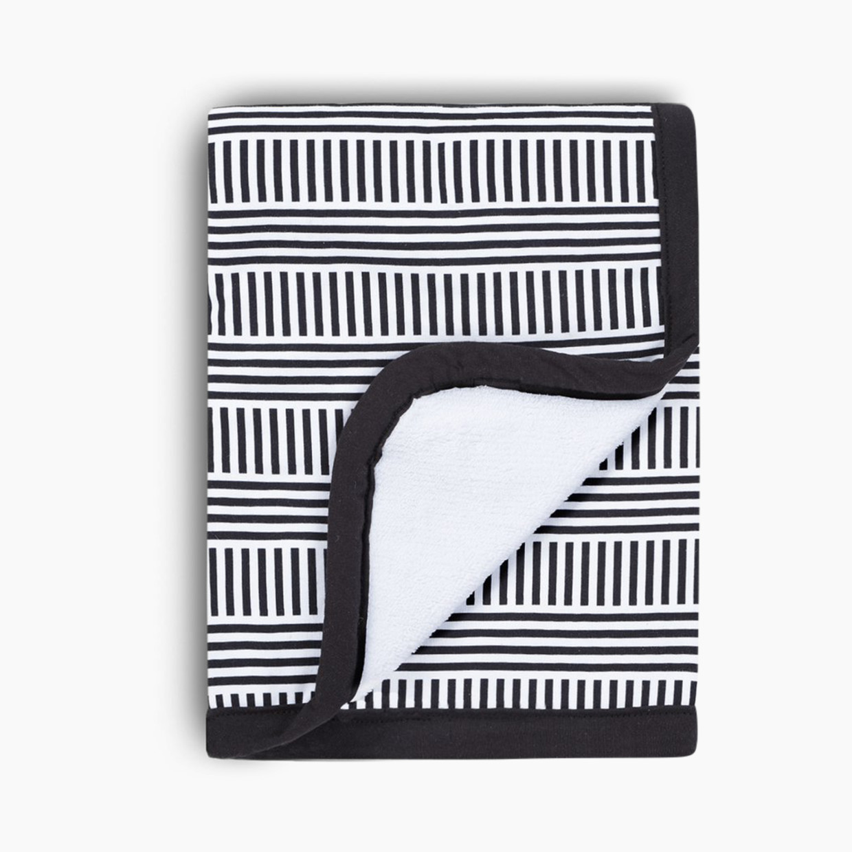 Oilo Studio Jersey Cuddle Blanket - Black & White.