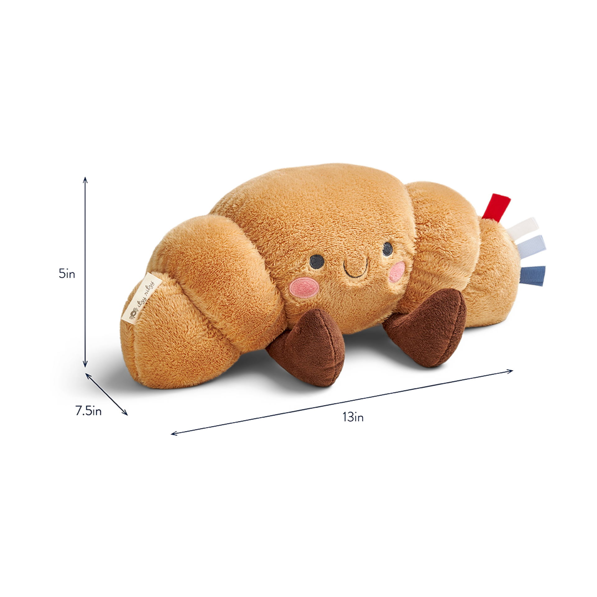 Itzy Ritzy Sweetie Snuggles Plush Toy - Chloe Croissant.