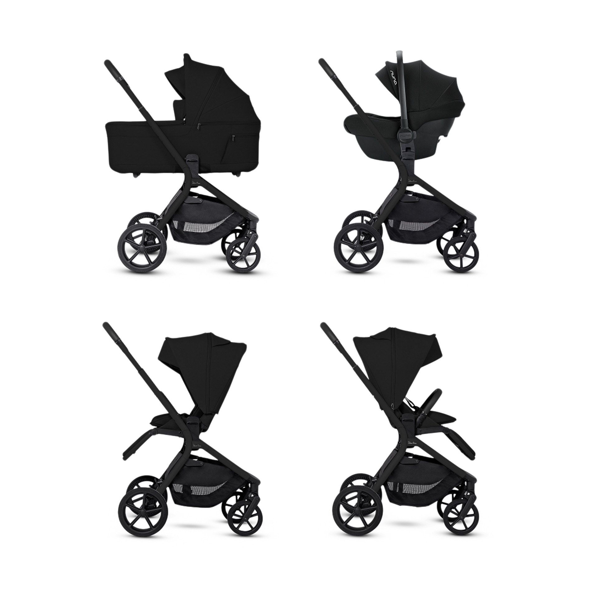 Silver Cross Breez Modular Stroller - Onyx.