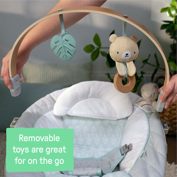 Ingenuity Cozy Spot Soothing Baby Bouncer.