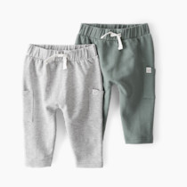 little planet by carter's Baby 2-Pack Pants Made with Organic Cotton