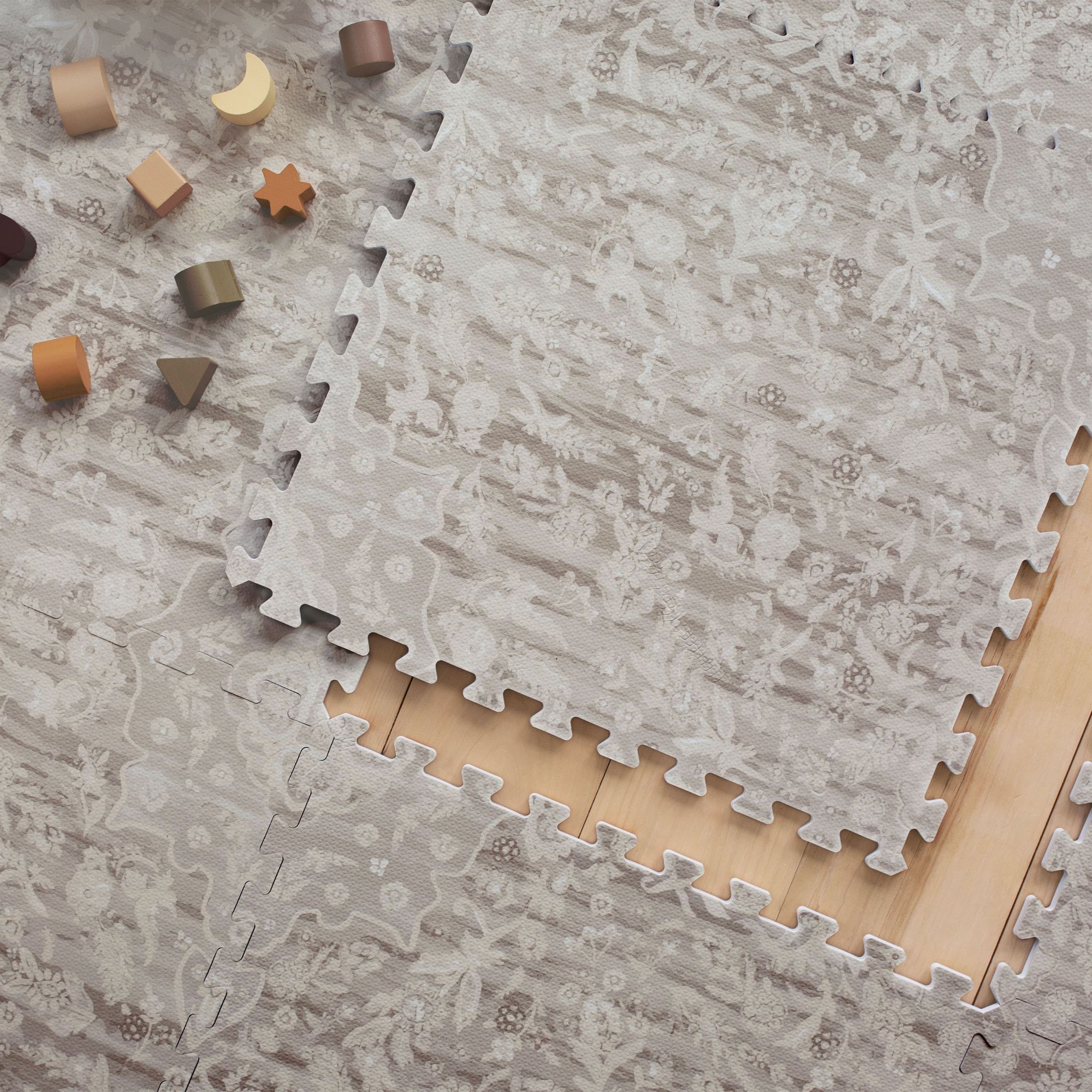 House of Noa Little Nomad Play Mat | Emile - Earl Grey, 4X8.