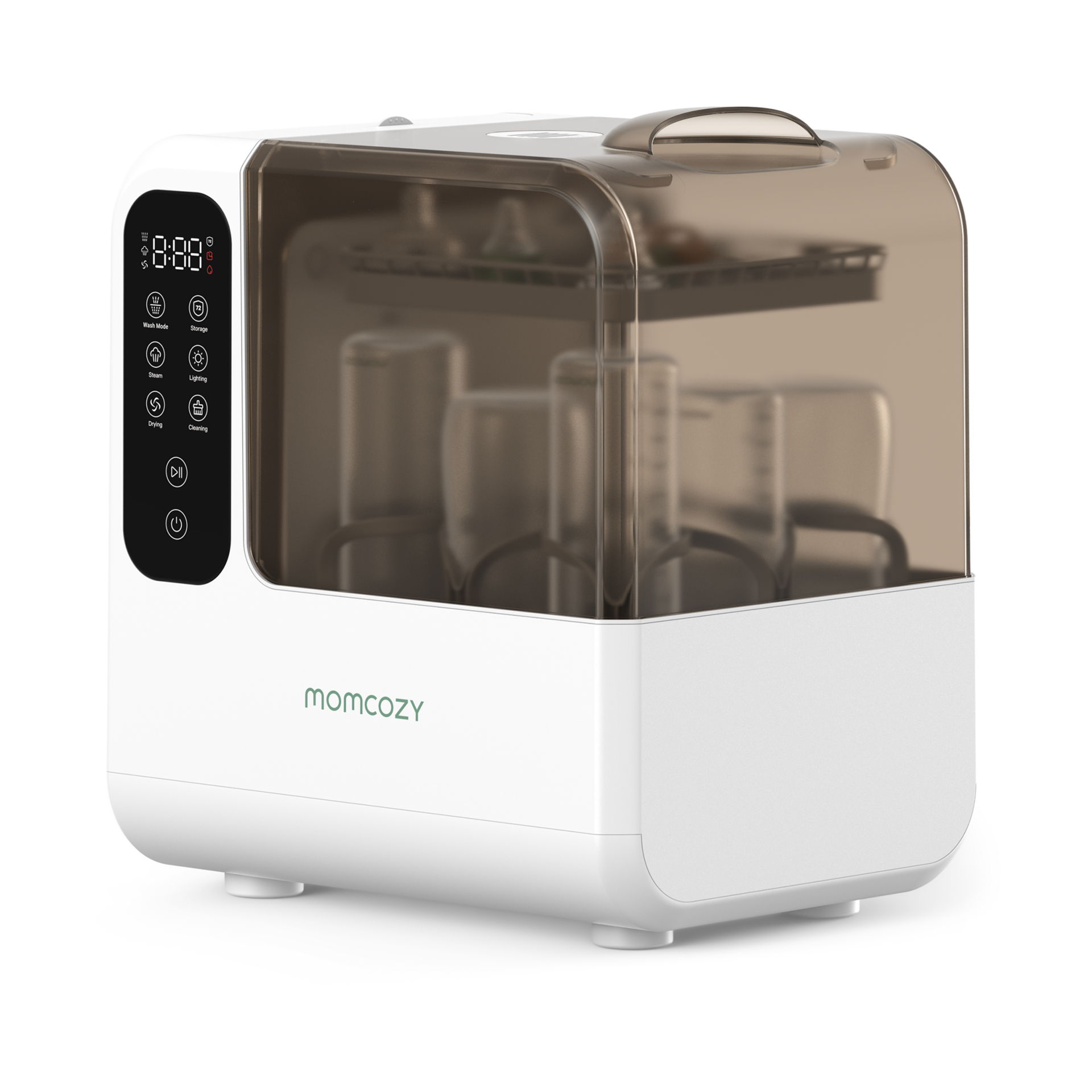 Momcozy DeepClean Baby Bottle Washer - White.