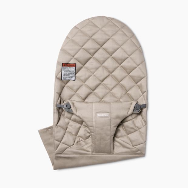 Baby Bjorn Fabric Seat for Bouncer Bliss - Sand Gray.