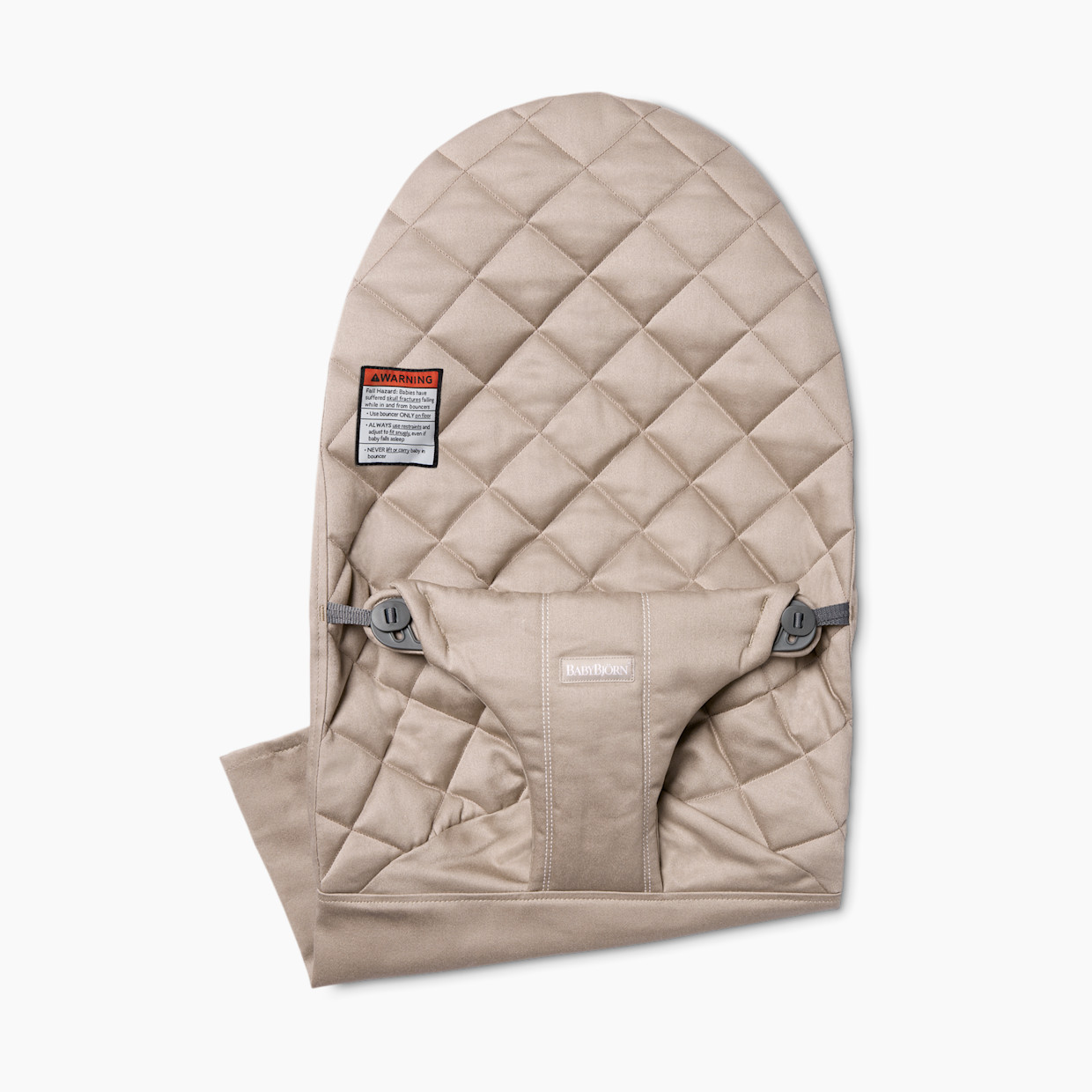 BabyBjörn Fabric Seat for Bouncer Bliss - Sand Gray.