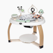 Tiny Love 5-in-1 Here I Grow Stationary Activity Center – Black & White Décor Collection, Black & White