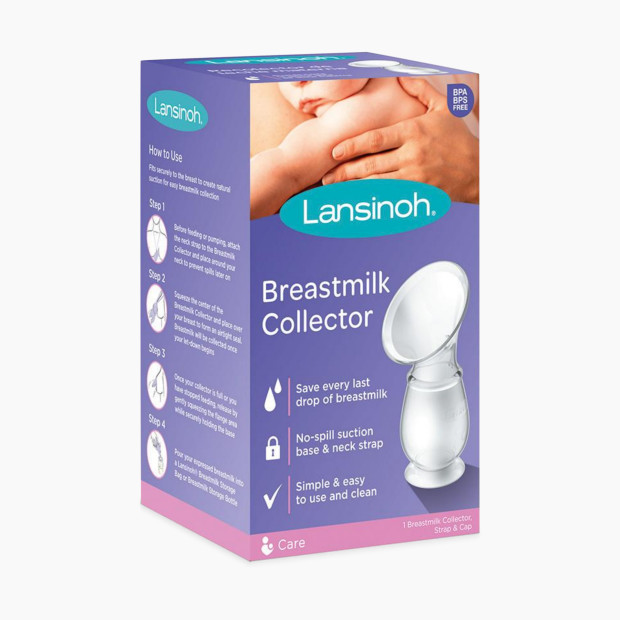 Lansinoh Silicone Breastmilk Collector.